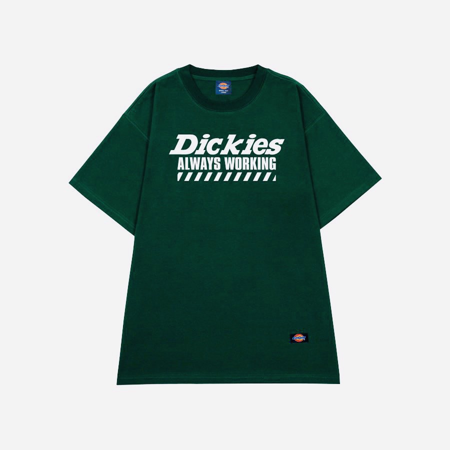 Áo thun Dickies xanh rêu - Teeshirt Dickies Original - Unisex nam nữ - Cam kết chính hãng.
