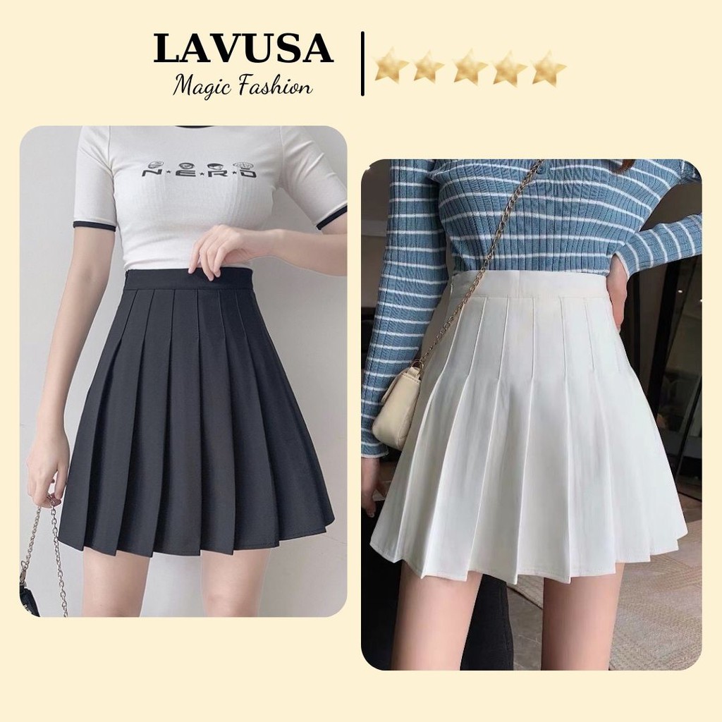 [ Mã FAGREEN55 giảm 10% tối đa 30K đơn 99K] Chân váy tennis xếp ly ngắn xòe Hàng quảng Châu LAVUSA | BigBuy360 - bigbuy360.vn