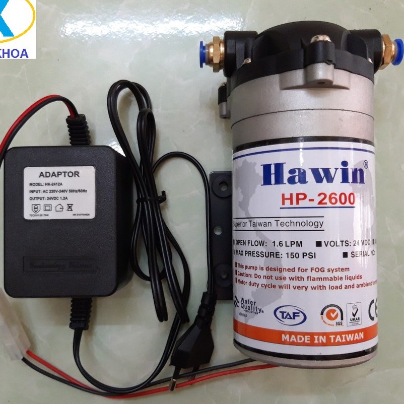 Máy Phun Sương Hawin Hp 2600 1,6L