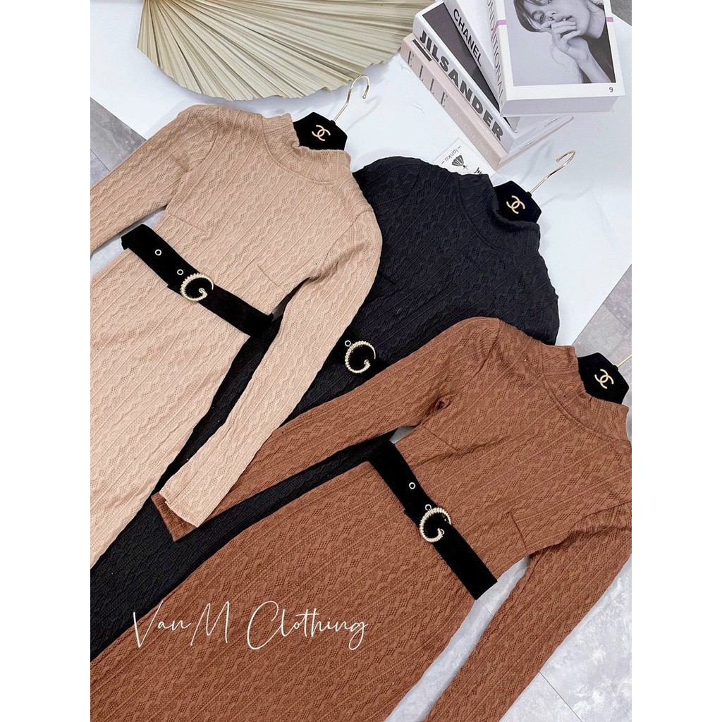 Váy Body Dáng Ôm, Đầm Dáng Ôm Chất Len Tăm Mới Về mặc nên Xinh Đẹp Sang KH003 01 01 001 | BigBuy360 - bigbuy360.vn