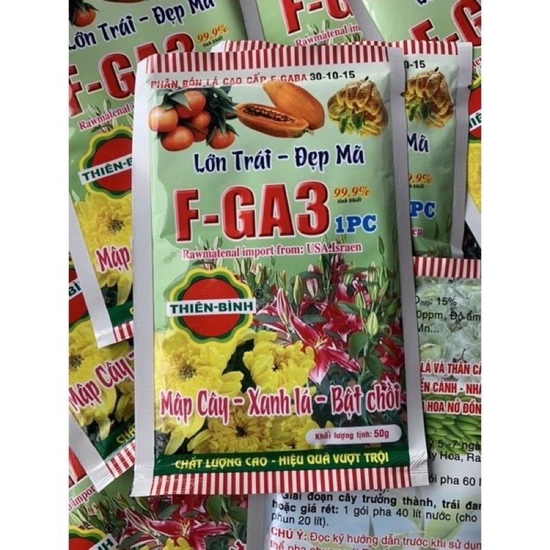 Phân Bón Lá Cao Cấp FGA3 50g