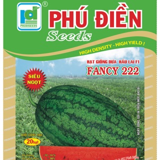 Hạt giống dưa hấu F1 Fancy 222