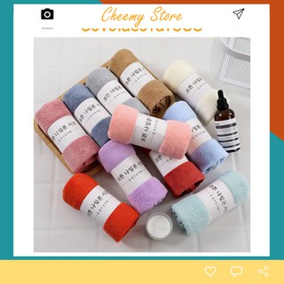 ⚠️ FREESHIP⚠️ Khăn mặt lông cừu nhập khẩu Hàn Quốc cao cấp