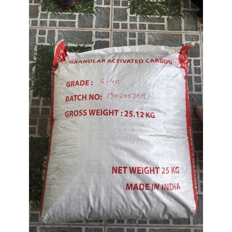 5kg Than hoạt tính Ấn Độ khử mùi và lọc nước - 5kg