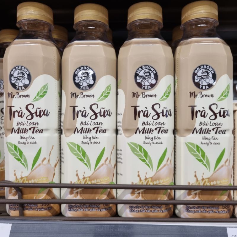 Trà Sữa Mr.Brown Hương Vị Trà Sữa Đài Loan Chai 580ml Chính Hãng