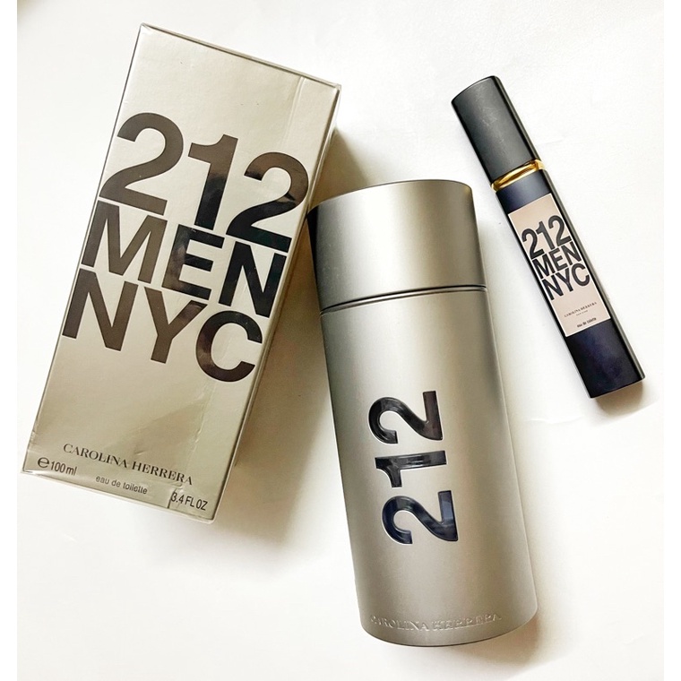 mẫu thử nước hoa carolina herrera 212 nyc 10ml dạng xịt