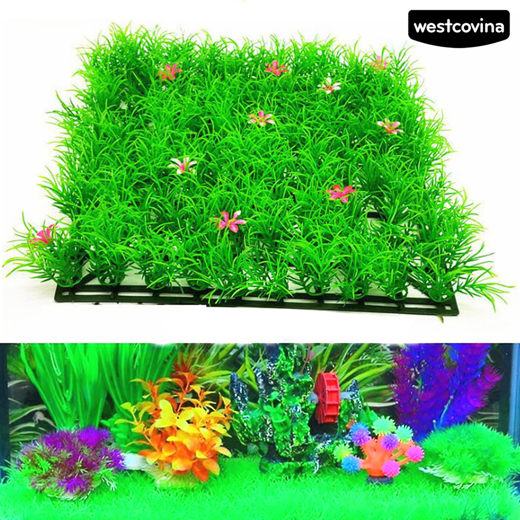 Cây Cỏ Nhựa Trang Trí Bể Cá Dễ Sử Dụng