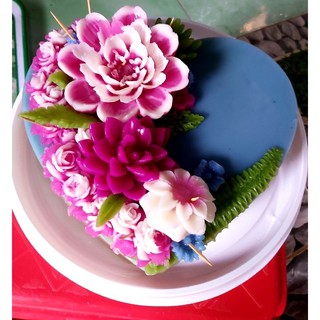 Khuôn Silicone Hoa Thược Dược to