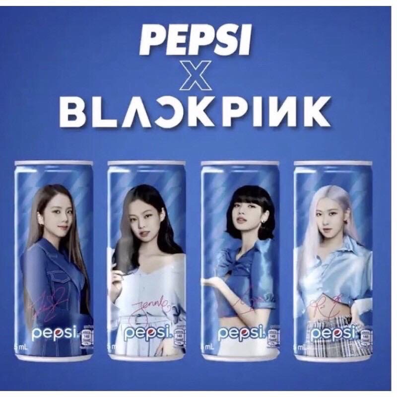 PEPSI BLACKPINK CÓ ĐỦ CẢ ĐEN HỒNG VÀ XANH