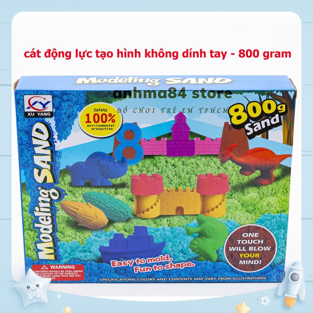 Đồ chơi Cát Động Lực - Cát dẻo sinh học tạo hình TRÁI CÂY cho bé - 800 gram - anhma84 store - cam kết y hình bài đăng