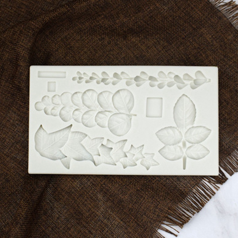Khuôn Silicone Tạo Hình Hoa Hồng Trang Trí Bánh