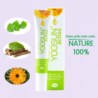 Kem ngừa mụn Yoosun Acnes xẹp mụn hết thâm Date dài
