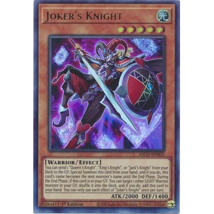 Thẻ Bài Yugioh :Joker's Knight - KICO-EN002 - Ultra Rare 1st Edition