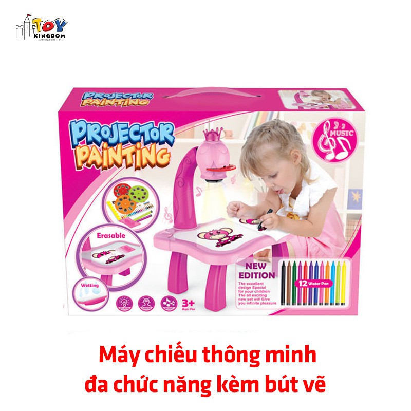 [Mã LIFETOYS1 giảm 30K đơn 99K] Máy Chiếu Đa Năng Và Bàn Vẽ 24 Hình Cho Bé - Giúp Bé Sáng Tạo