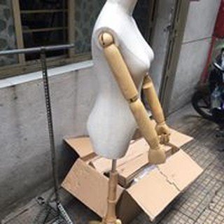 Manocanh tay nhựa giả gỗ
