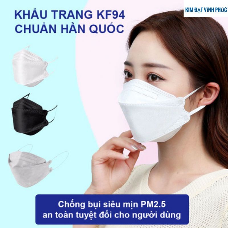 thùng (300 chiếc) khẩu trang kf94 queen mask , khẩu trang 4d chất lượng cao không xù lông , quai đeo chắc chắn