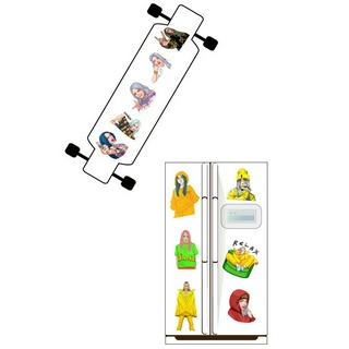 Set 53 Miếng Dán Graffiti Chống Thấm Nước Trang Trí Đa Năng