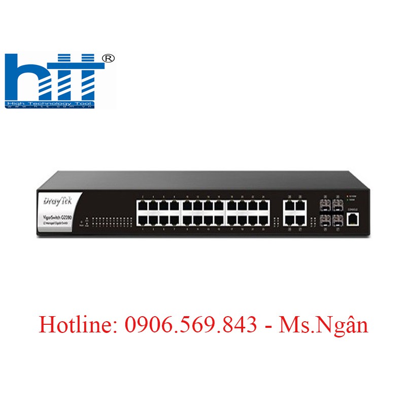 Bộ Switch VigorSwitch G2280 - Hàng chính hãng