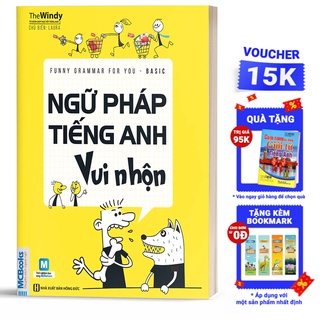 Sách - Ngữ Pháp Tiếng Anh Vui Nhộn Cho Người Học Cơ Bản - Funny Grammar For You Basic - Kèm App Học Online