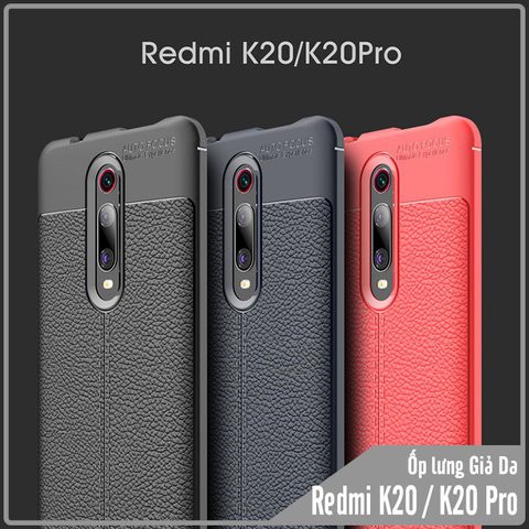 Ốp lưng dẻo Xiaomi Redmi K20/ K20 Pro/ Mi 9T/ Mi 9T Pro Vân giả da Auto Focus
