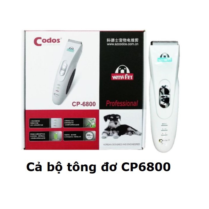 (BH 6 tháng) Bán lẻ Phụ kiện của tông đơ CP6800 Cắt Tỉa Lông Cho Chó Mèo thú cưng