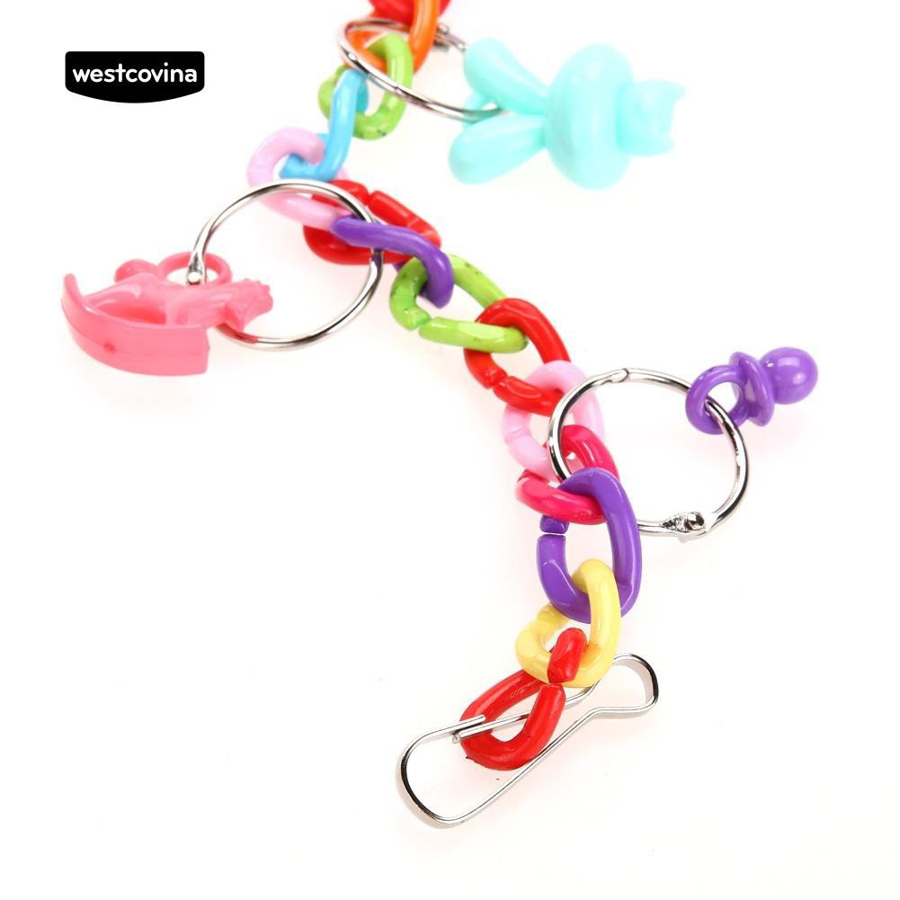 Đồ Chơi Nhai Cắn Thú Vị Cho Chim Vẹt Cảnh