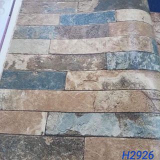 combo 5m2 Giấy dán tường vân gạch