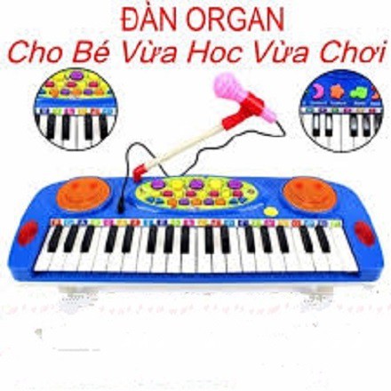 Đàn organ có mix cho bé tập hát hoá trang thành ca sĩ loại to có nhiều phím, âm thanh chuẩn