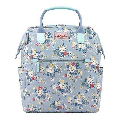 Cath Kidston - Balo Heywood Frame Backpack Clifton Rose - 904896 - Vintage Blue