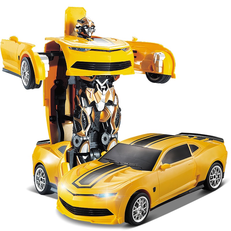 Cử chỉ cảm ứng biến dạng điều khiển từ xa ô tô robot đồ chơi trẻ em King Kong sạc xe đua cậu bé 4 tuổi 6 quà 10