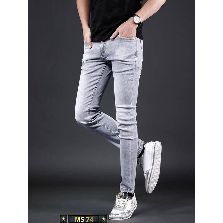 Quần jean nam cao cấp-chất bò co dãn 4 chiều-from chuẫn thời trang Lady-Hn Store88 Ms 74