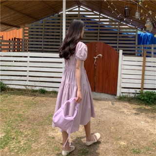 Đầm tím korea