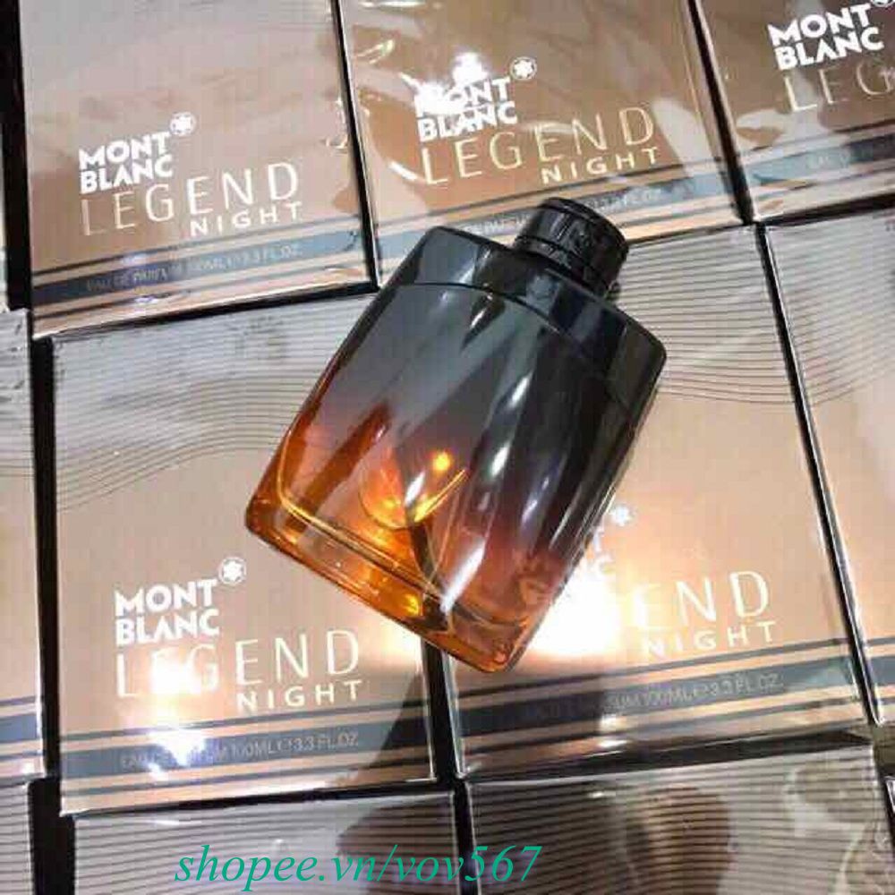 Nước Hoa Nam 100Ml Montblanc Legend Night 100% Chính Hãng.