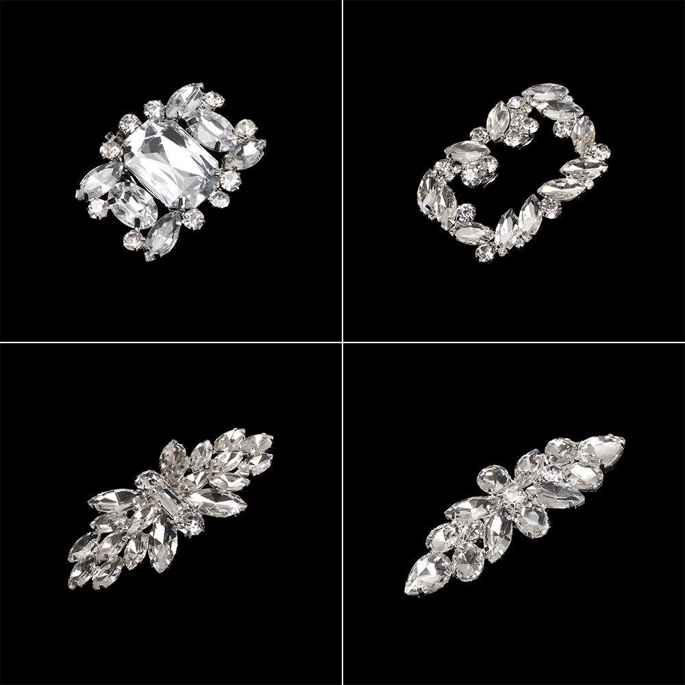 PEARLVN Kẹp Gắp Giày Cao Gót Hình Vuông Cho Cô Dâu