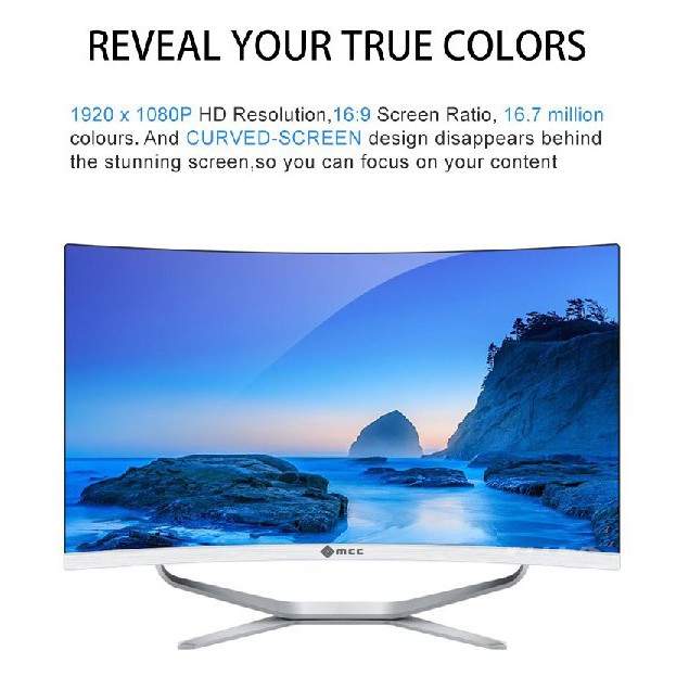 Bộ PC All In One MCC 3282C4 Home Office Computer CPU i3 3220/ Ram8G/ SSD240G/ Wifi/ IPS 24 inch Cong | BigBuy360 - bigbuy360.vn