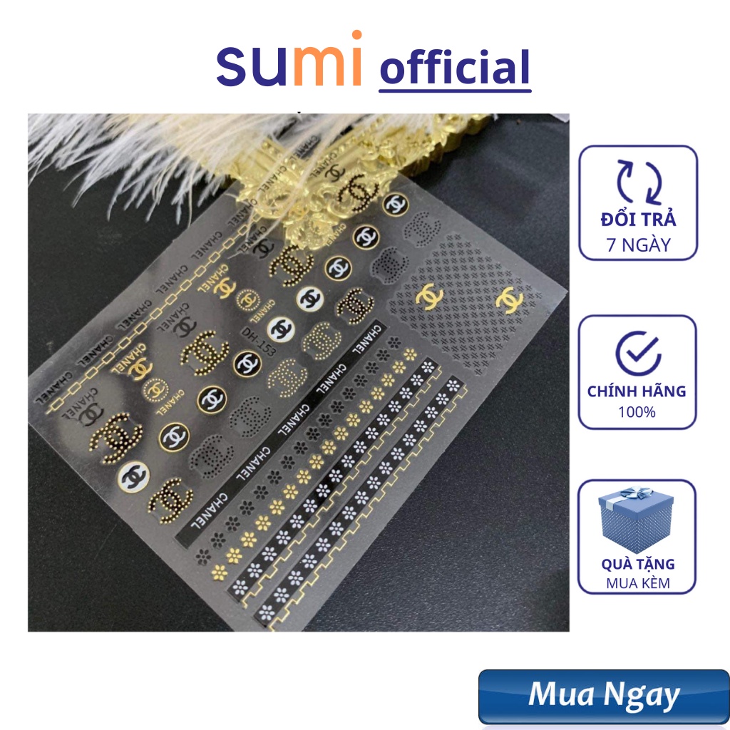 Sticker miếng dán móng tay mã DH-153