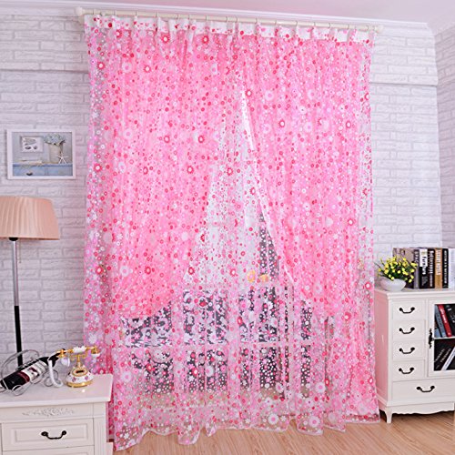 Rèm Cửa Họa Tiết Hoa 1m X 2m