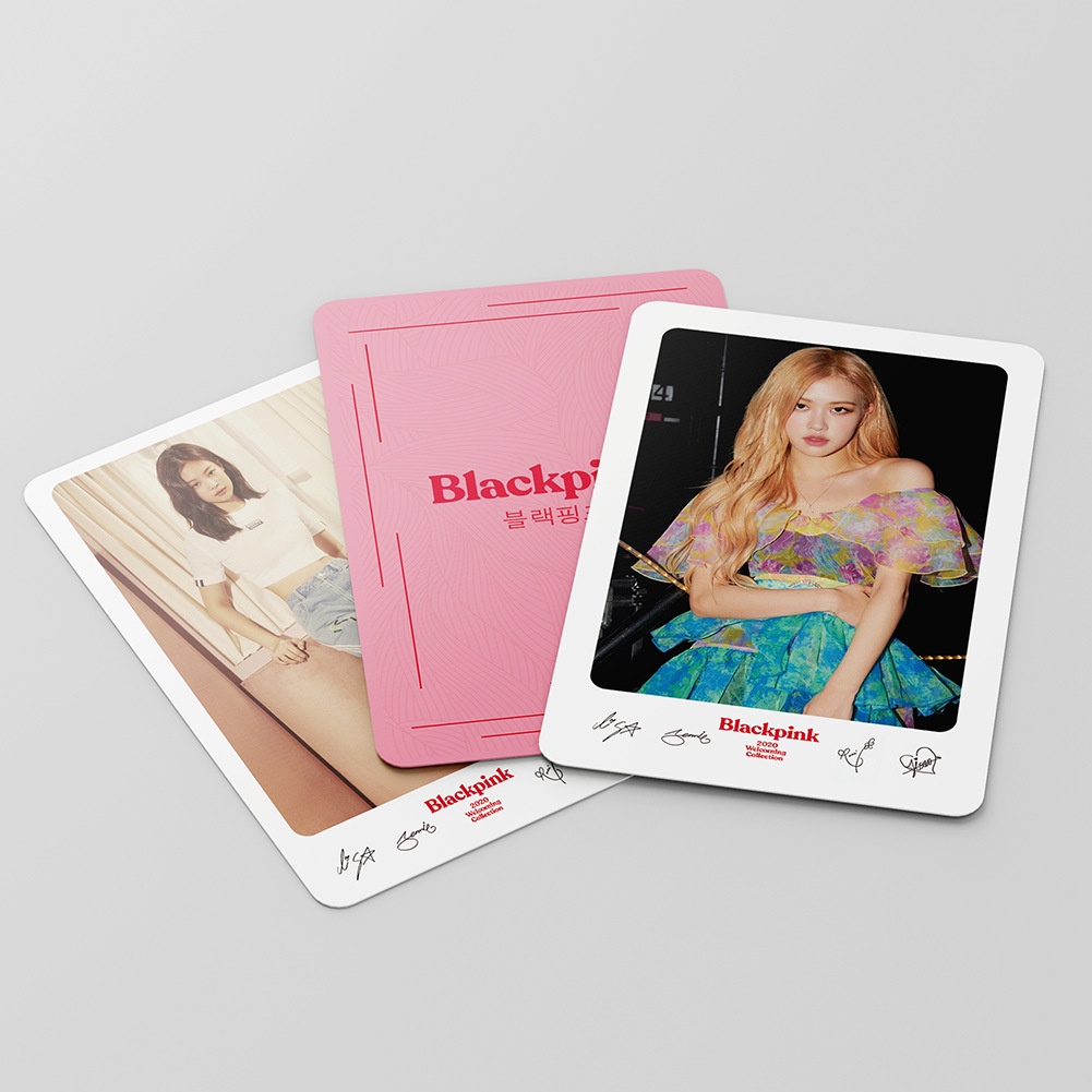 54 Thẻ Ảnh Lomo Nhóm Nhạc KPOP Blackpink 2020