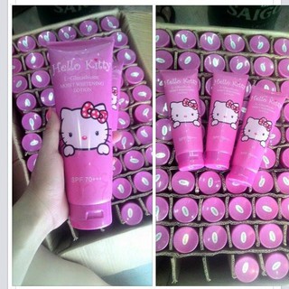 Kem Dưỡng Trắng Body Hello kitty
