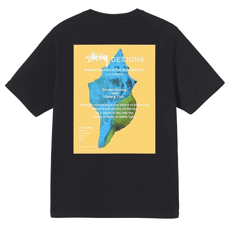 [Bao check chính hãng] Áo thun stussy hình ốc Modern Leaders real