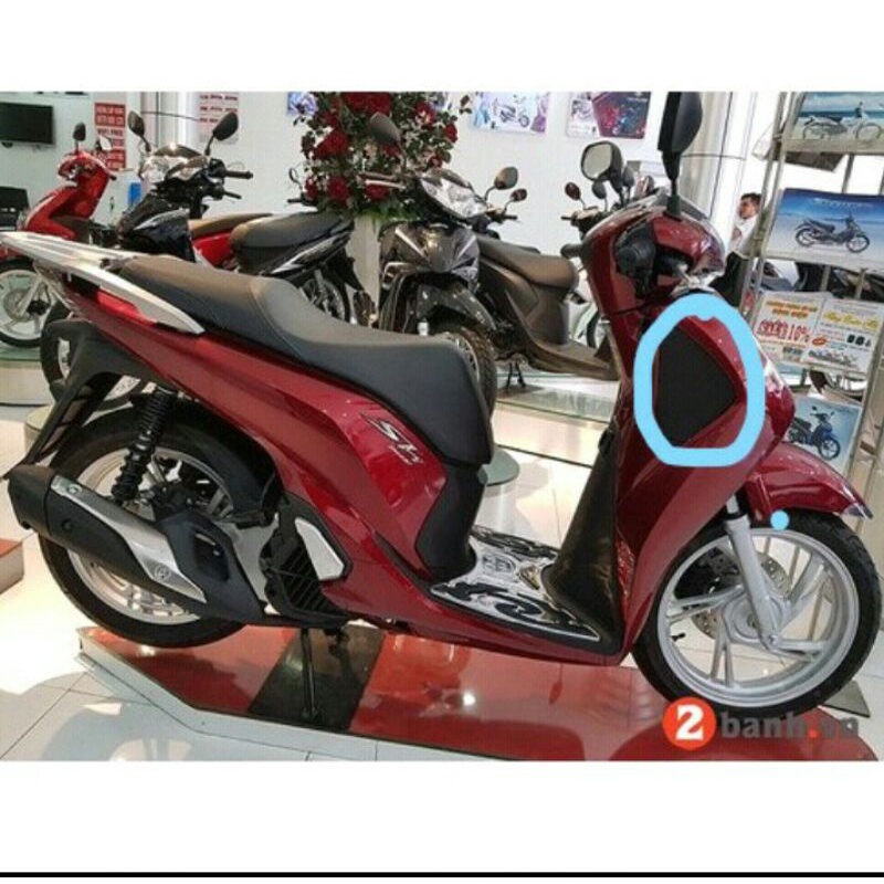 Nắp hộp đồ trước  trái phải sh 2017-2019 Chính hiệu honda