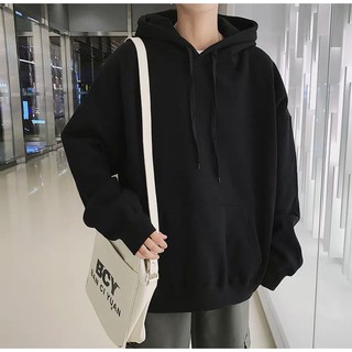 [ FREESHIP ] ÁO HOODIE NAM NỮ CHUI ĐẦU FORM RỘNG MÀU TRƠN CÓ TÚI GIỮ ẤM TAY SIÊU ĐẸP ẤM ÁP- WEGO SHOP - TP4048