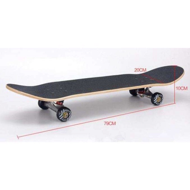 Ván trượt Cougar-Skateboard 1024 Họa Tiết Sói, Gỗ Ép Chịu Lực Cao, Chất Liệu Cao Cấp Đảm Bảo An Toàn Khi Chơi