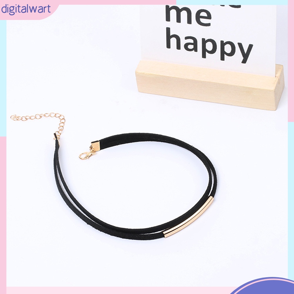 Vòng cổ choker hai lớp phong cách gothic thời trang cho nữ