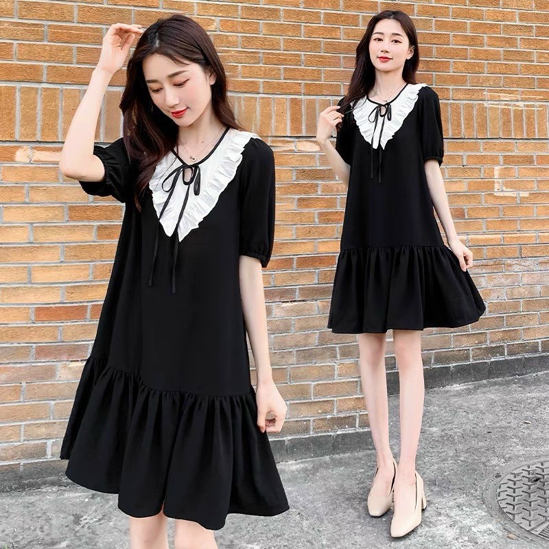 Đầm suông đuôi cá Bigsize 60-90 ký, thời trang nữ dành cho khách ngoại cỡ