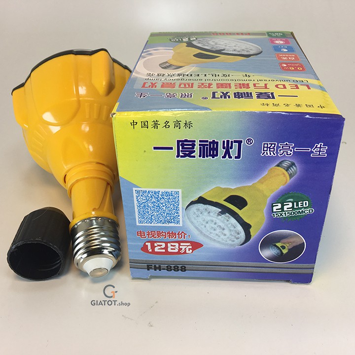 Đèn led đa năng tích điện 22 led điều khiển từ xa FH-888