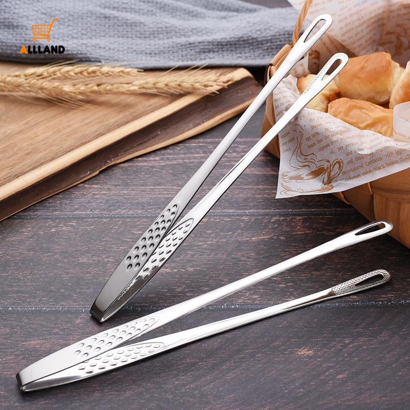Kẹp gắp thức ăn cán dài bằng thép không gỉ chống bỏng