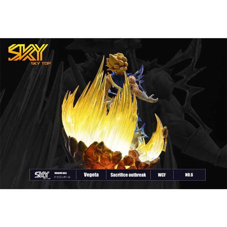 Mô hình Dragonball Resin chính hãng - Vegeta Sky Top Ver 1