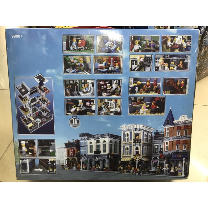 Đồ Chơi Xếp Hình Leji 99007 Lepin 15019 Quảng trường thành phố