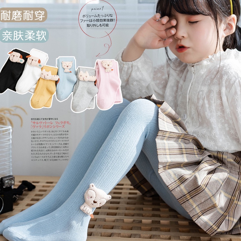 Quần Tất Bé Gái Họa Tiết Hoạt Hình 100% Cotton Hàng Xuất Hàn Quốc Quần Leggings Bé Gái Từ 0- 10 Tuổi PK81